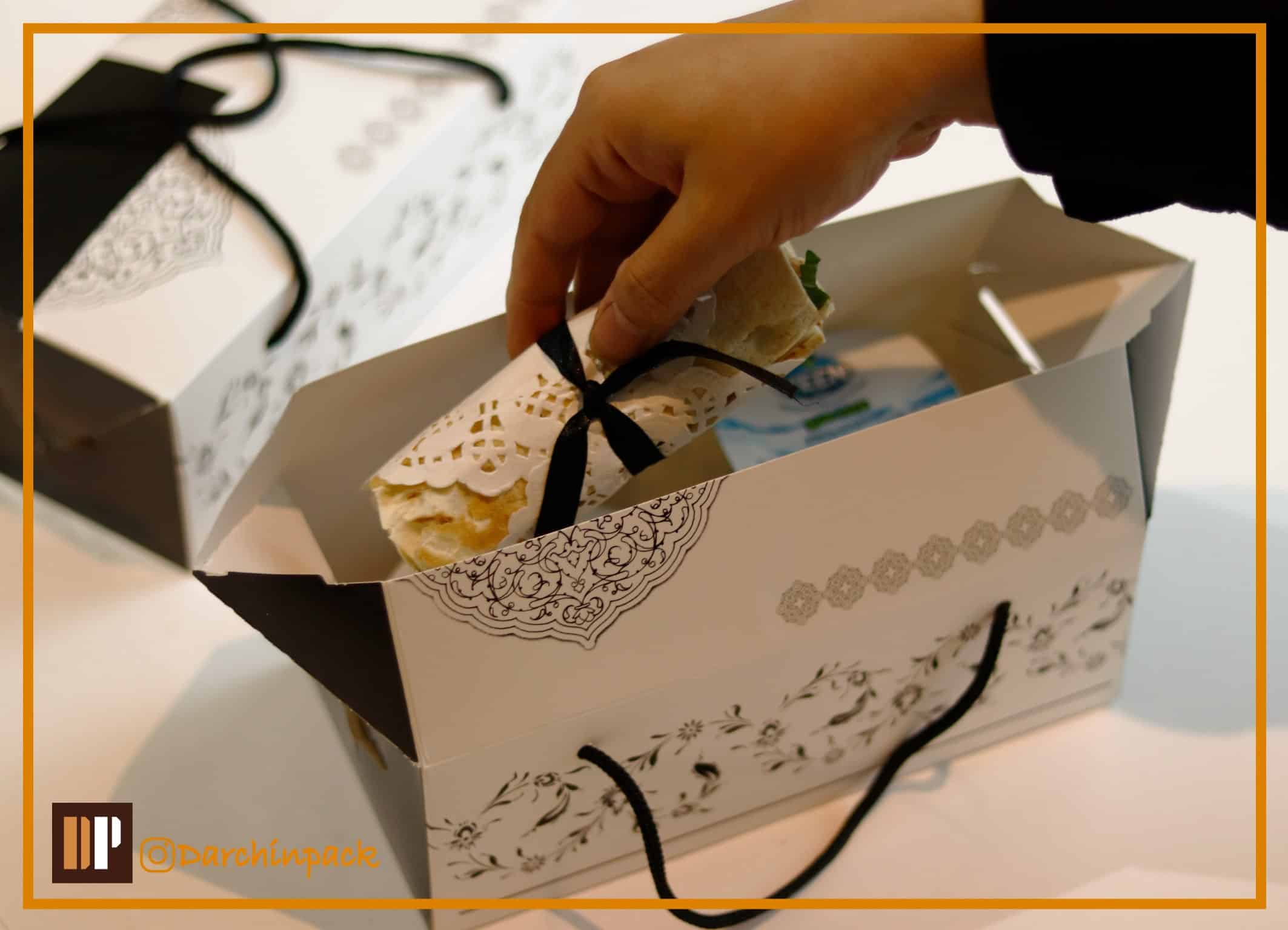 Funeral reception box, how to place reception items